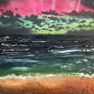 " Aurora Skies in Sauble Beach " Art print