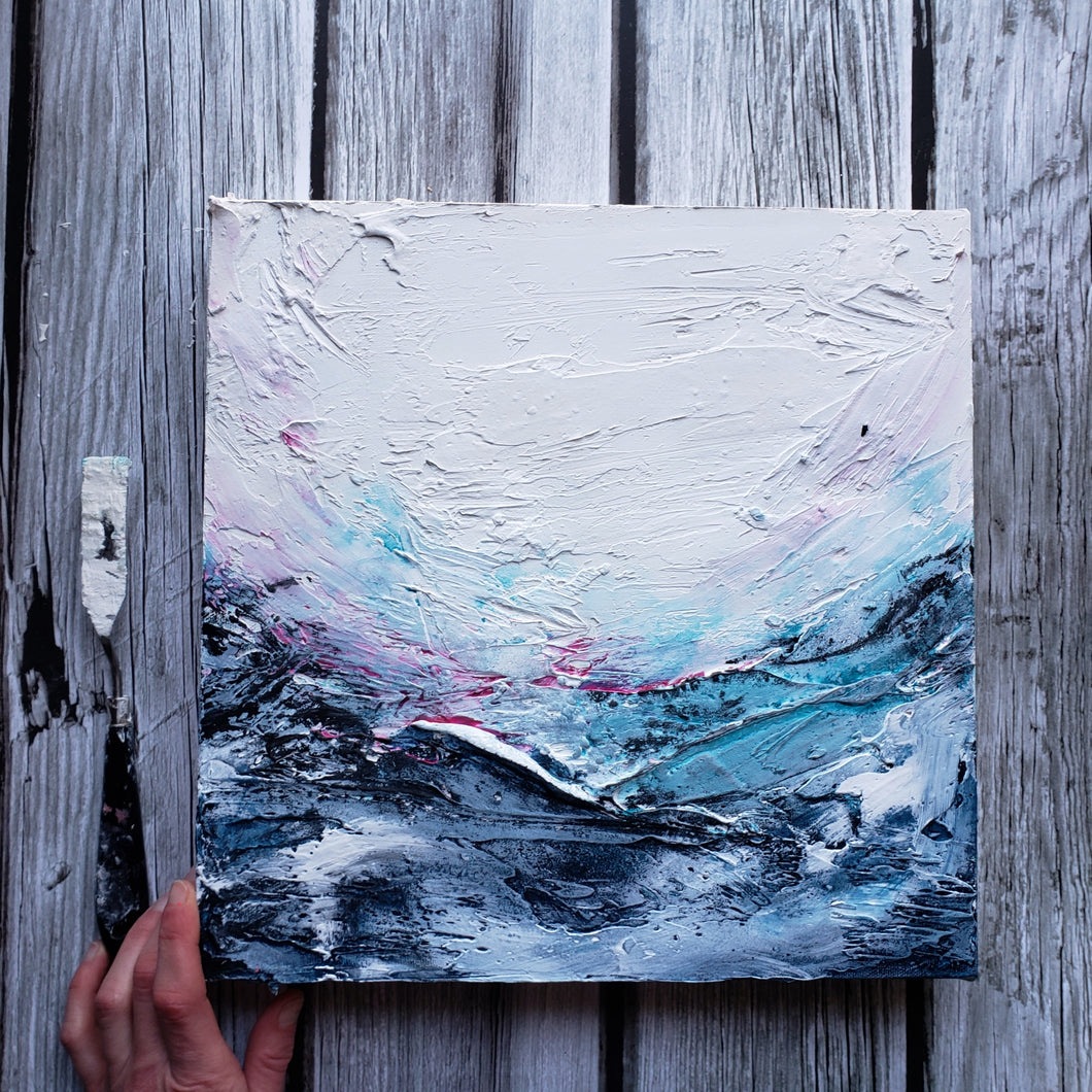Pause | 12x12 | Affordable art for sale