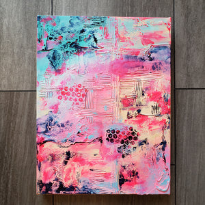 POP Of Summer | 12x16 | Colorful abstract art for sale