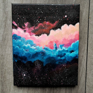 "Magellanic Galaxy " | 8 x 10 | Galaxy Artwork for sale