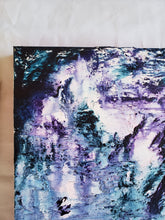 Load image into Gallery viewer, Purple Waterfall | 12x24 | Abstract art for sale
