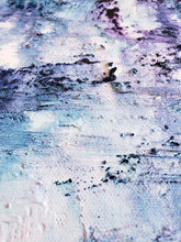 Load image into Gallery viewer, Purple Waterfall | 12x24 | Abstract art for sale
