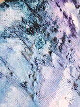 Load image into Gallery viewer, Purple Waterfall | 12x24 | Abstract art for sale
