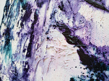 Load image into Gallery viewer, Purple Waterfall | 12x24 | Abstract art for sale
