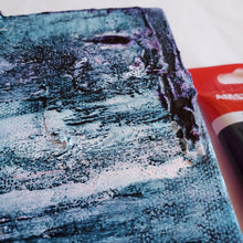 Load image into Gallery viewer, Blue waters | 8 x 8 |  abstract ocean | artwork for sale
