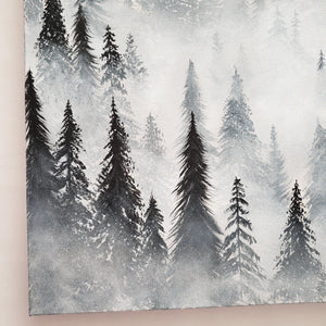 "Heart Of Mist"  Acrylic tree landscape