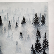 Load image into Gallery viewer, &quot;Heart Of Mist&quot;  Acrylic tree landscape

