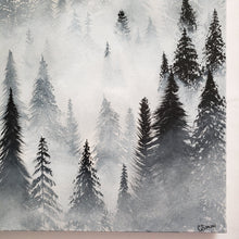 Load image into Gallery viewer, &quot;Heart Of Mist&quot;  Acrylic tree landscape

