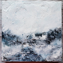 Load image into Gallery viewer, Dark Waters | 12x12 | Abstract art for sale
