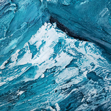 Load image into Gallery viewer, Inhale | 30x24 | Ocean  Abstract art for sale California art gallery
