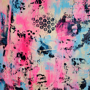 Make The Change | 40 x 16 | Canadian Abstract Art for Sale