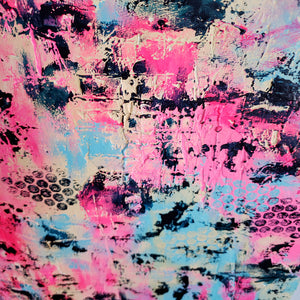 Make The Change | 40 x 16 | Canadian Abstract Art for Sale