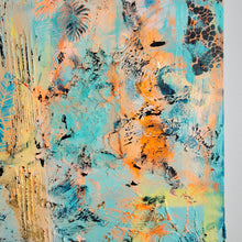 Load image into Gallery viewer, Working on my mind | 30 x 40 | Tropical abstract fine art ontario for sale

