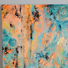 Load image into Gallery viewer, Working on my mind | 30 x 40 | Tropical abstract fine art ontario for sale
