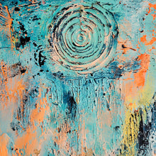 Load image into Gallery viewer, Working on my mind | 30 x 40 | Tropical abstract fine art ontario for sale
