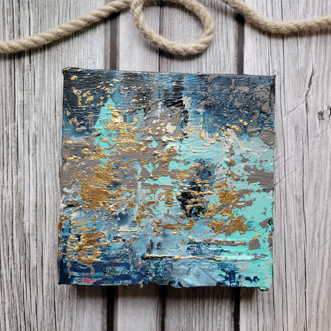 Wishing Stone # 2 | 8 x 8 | Ontario Art gallery art for sale