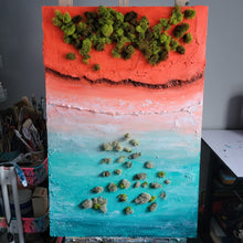 Load image into Gallery viewer, Red Sands | 36 x 24   | Australia ocean artwork for sale
