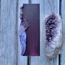Load image into Gallery viewer, Amethyst | 5 x 5 | abstract thick texture art for sale
