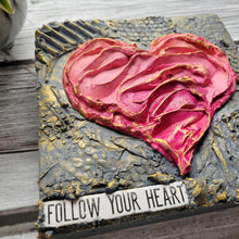 Load image into Gallery viewer, Follow your Heart | 6&quot; x 6&quot; | toronto art for sale
