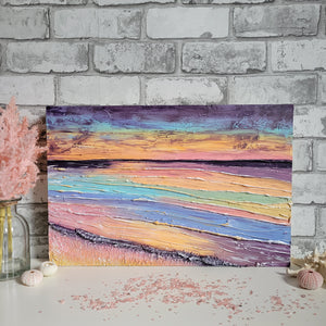 Ocean Fairy | 18" x 12 " | florida ocean abstract artwork for sale