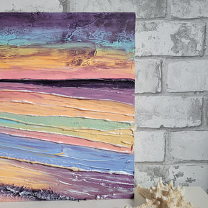 Ocean Fairy | 18" x 12 " | florida ocean abstract artwork for sale