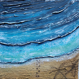 Take a Breath | 10" x 10" | Ocean artwork for sale