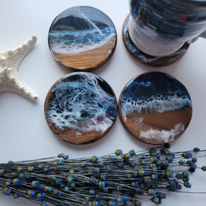 Ocean coaster set #1 | Teacher christmas gifts