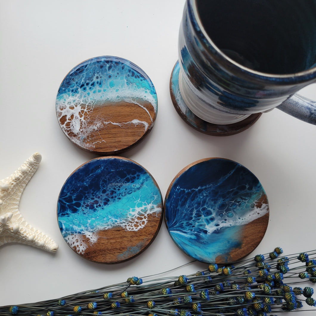 Ocean coaster set #10