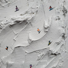 Load image into Gallery viewer, Shreddin&#39; The Gnar IV | 10&quot; x 10&quot; | Snowboard artwork
