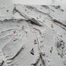 Load image into Gallery viewer, Shreddin&#39; The Gnar III | 10&quot; x 10&quot; | ski minimalist
