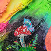 Load image into Gallery viewer, Rainbow Portal | 10 x 10 |  Texture artwork
