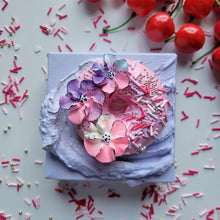 Load image into Gallery viewer, Flamingo Flower  | 4&quot; x 4&quot; | Faux Donut
