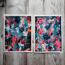 Load image into Gallery viewer, &quot;Rebel&quot; Acrylic abstract on paper
