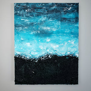 Spring Breeze | 14x11 | Ocean landscape art for sale