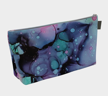 Load image into Gallery viewer, Alcohol ink original  Printed Makeup bag 10&quot;
