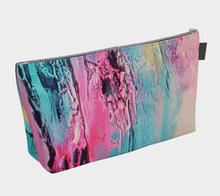 Load image into Gallery viewer, POP Of summer Art print Makeup bag 10&quot;
